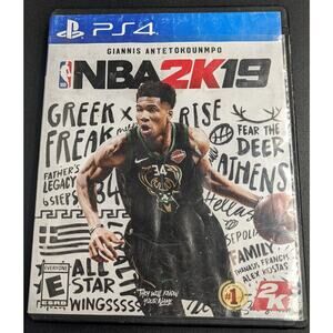 NBA 2K19 - PS4 - Tested/Working